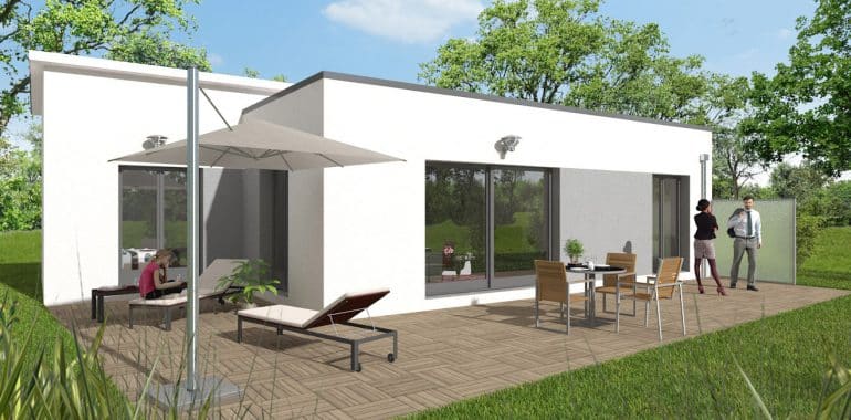 Maison plain pied T3 69m2