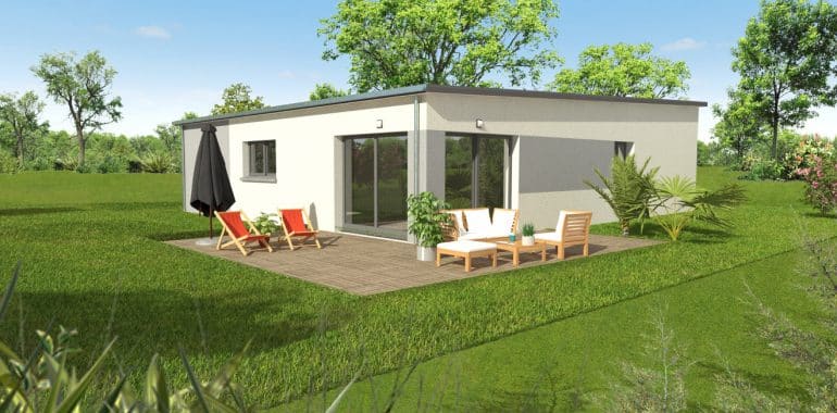 Maison plain pied T4 89m2