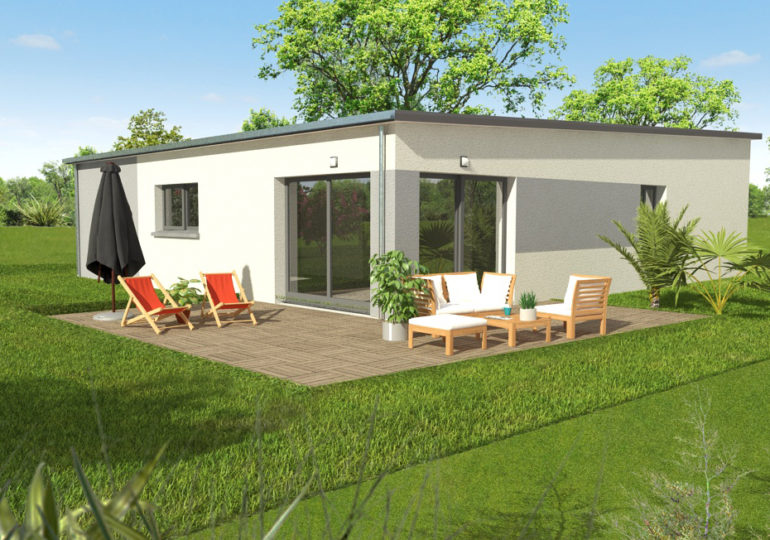 Maison plain pied T4 89m2