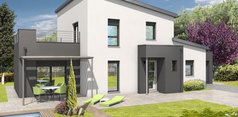 Maison contemporaine T4 140m2