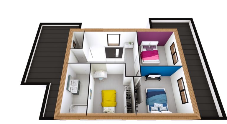 Maison contemporaine T5 153m2