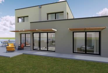 Modern house 170m² sea view