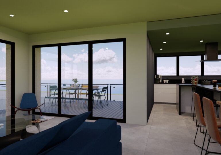 Modern House 170m² Sea View