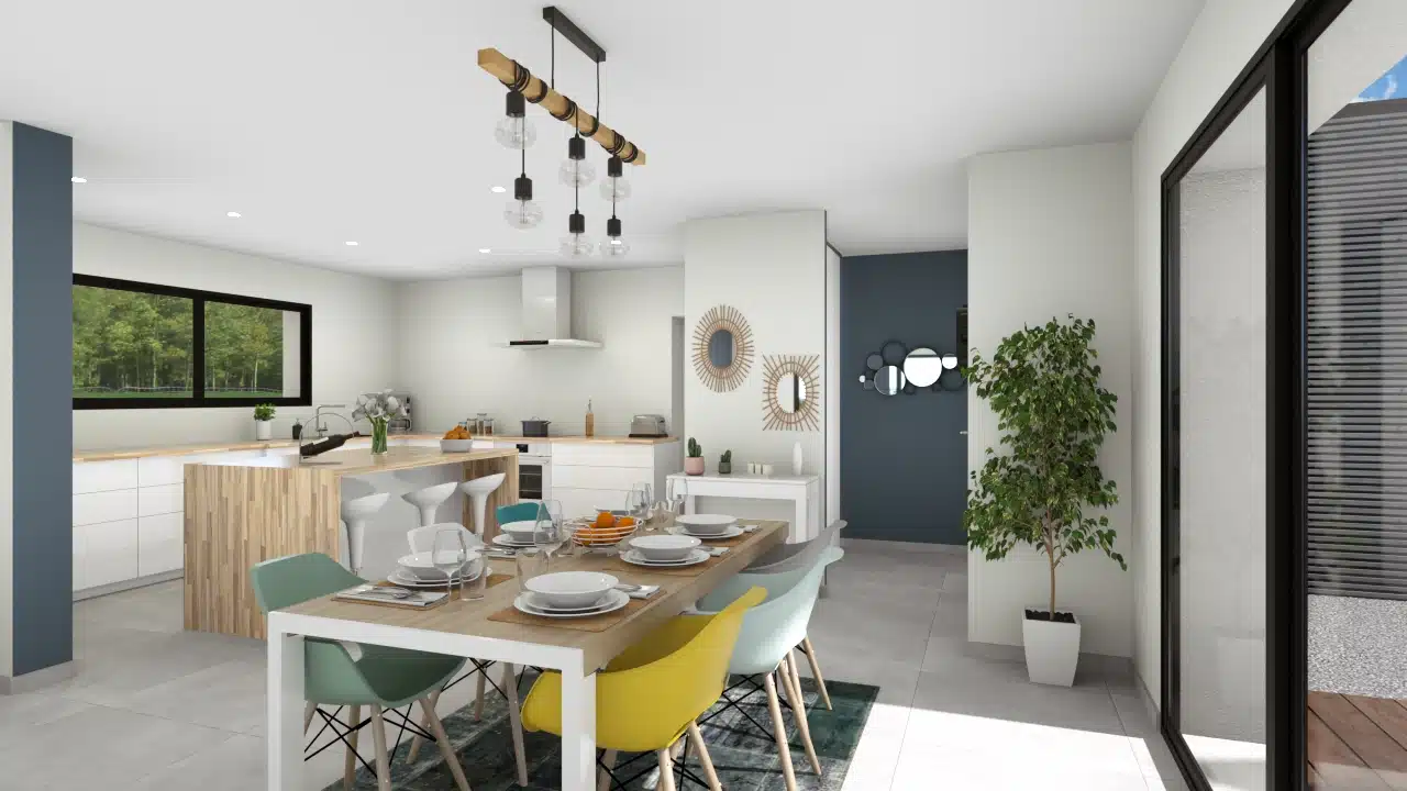 120 m² contemporary house