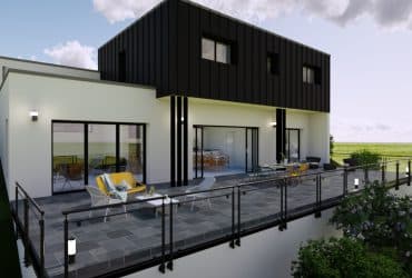 140m² contemporary house