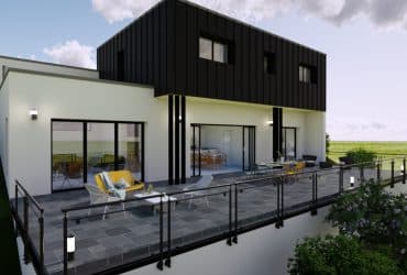 maison contemporaine 140m²