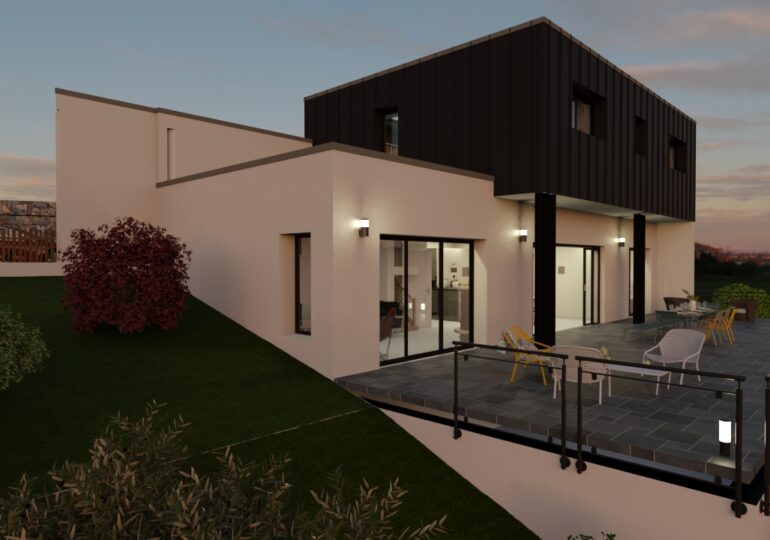 MAison contemporaine 140 m²