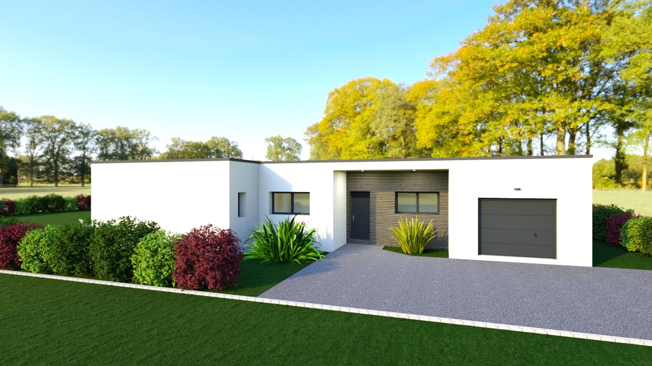 Modernes Haus132m²