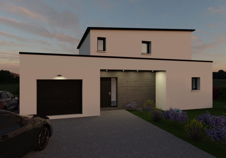 Maison contemporaine 138 m²