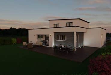 maison contemporaine 138 m²