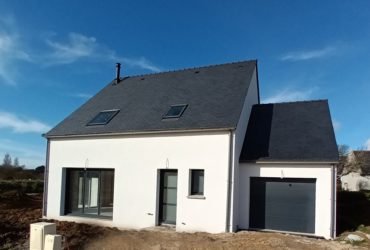 Front of the charming house in Plobannalec-Lesconil